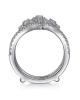 Gabriel & Co. Kaslique Collection Diamond Ring Enhancer